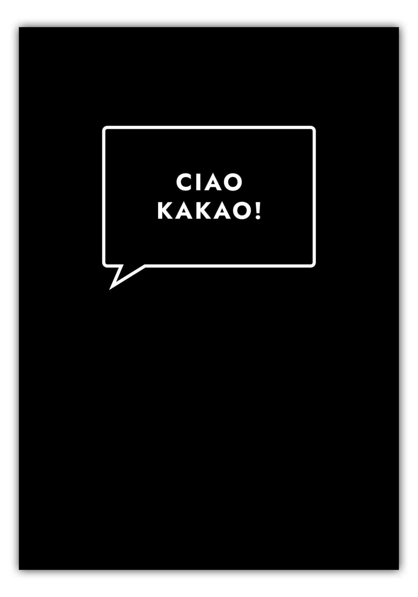 Poster Ciao Kakao!