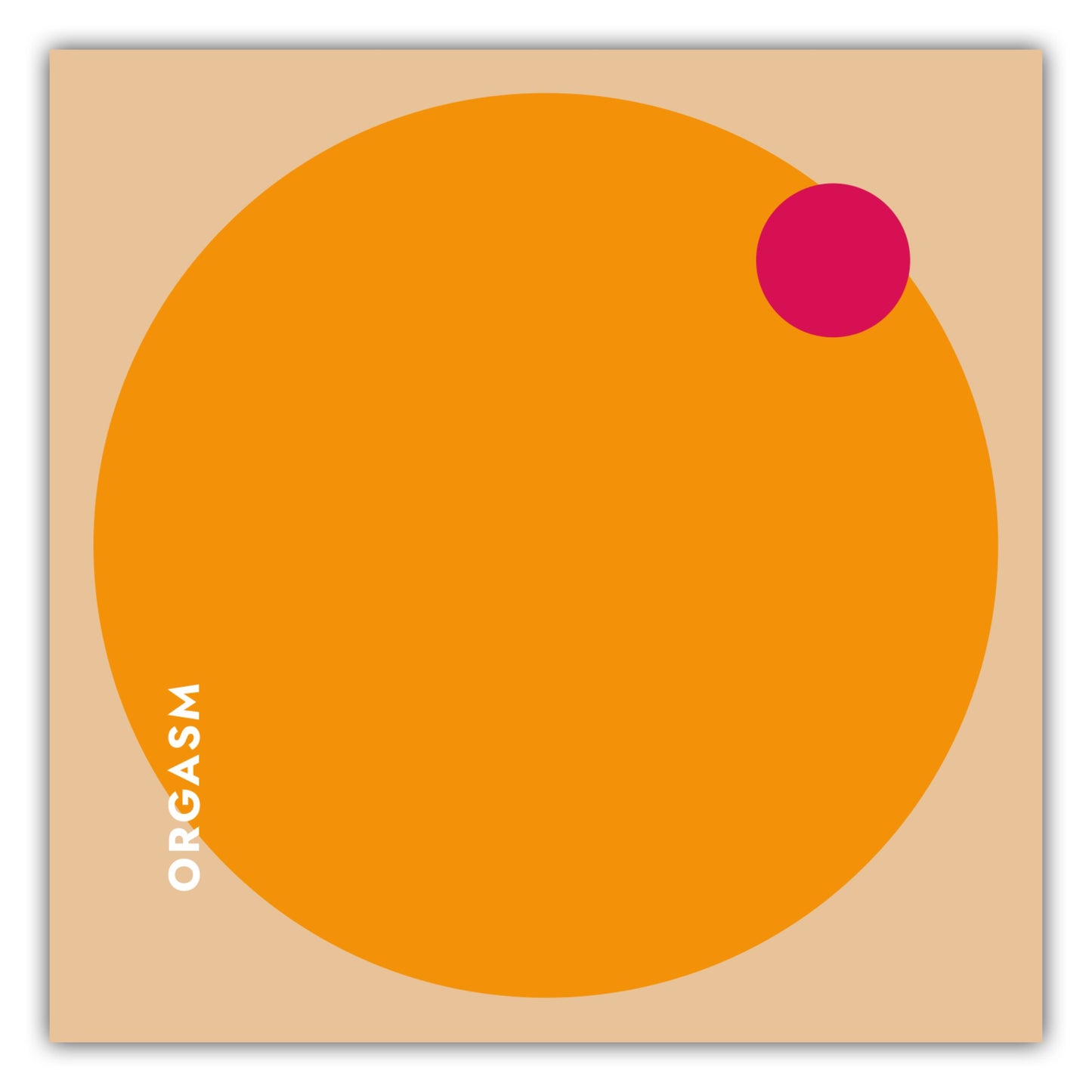 Poster Cocktail Orgasm - Rund