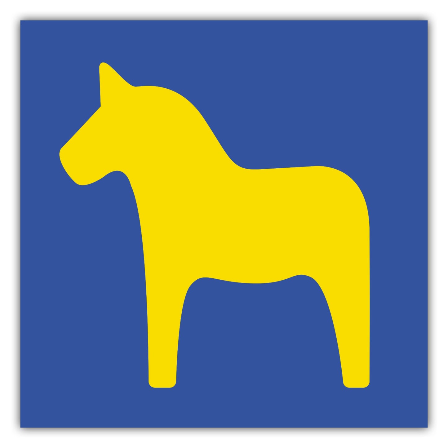 Poster Dalapferd groß