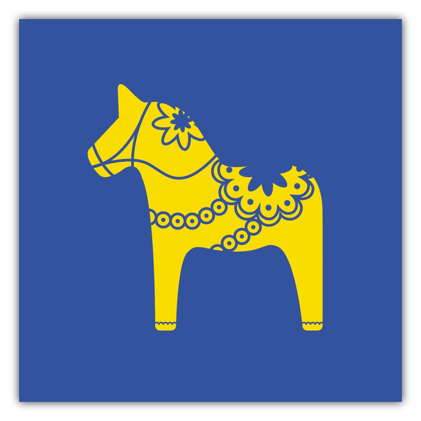 Poster Dalapferd klassisch