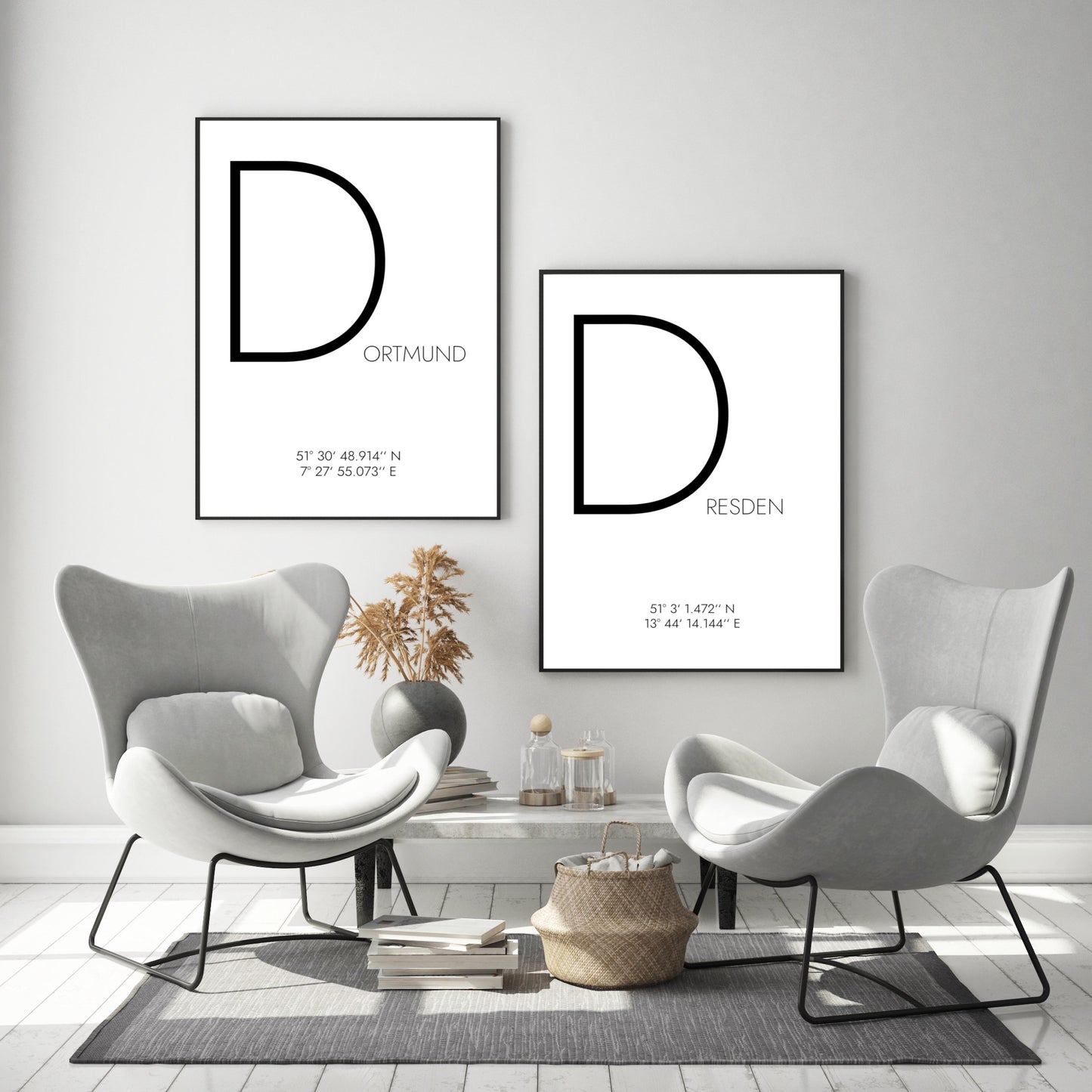 Poster Dortmund Koordinaten #4