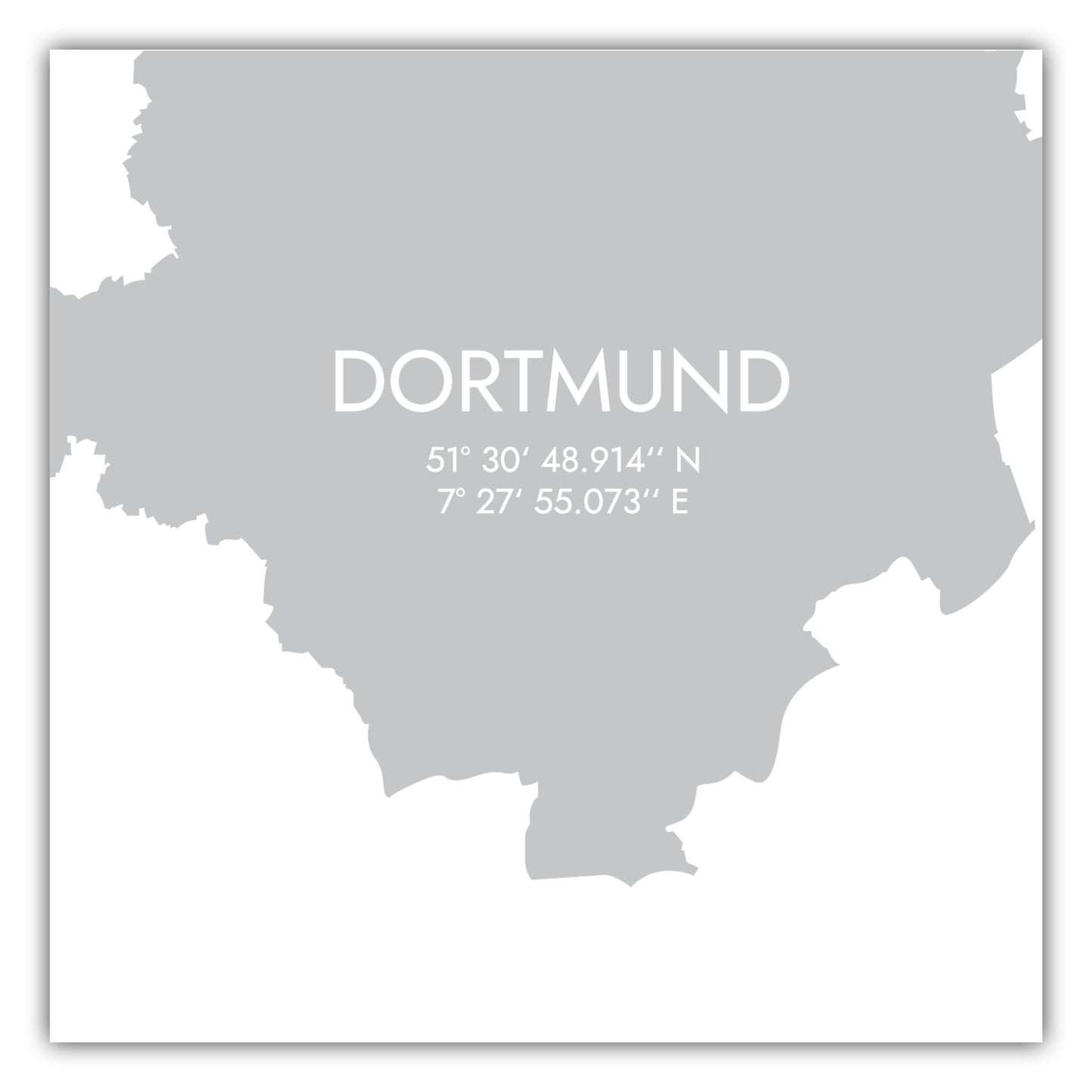Poster Dortmund Koordinaten #5