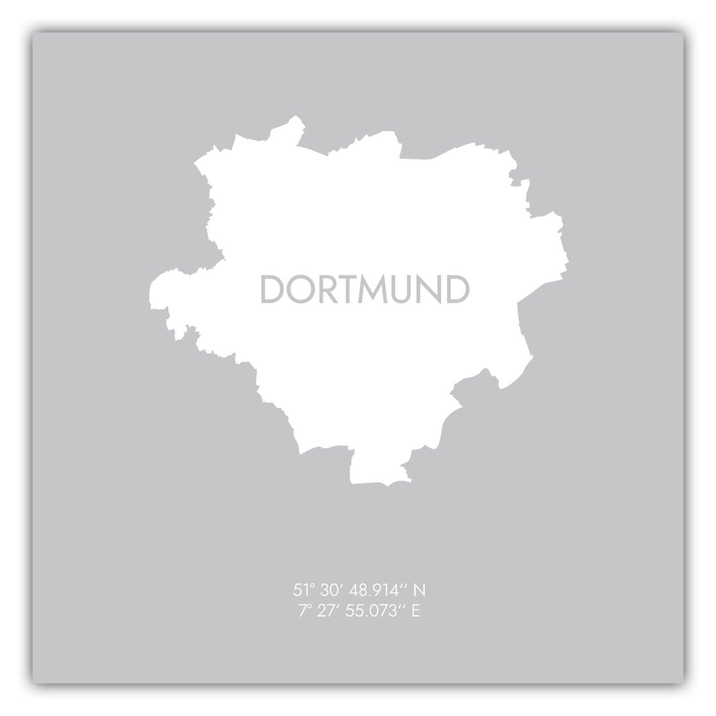 Poster Dortmund Koordinaten #6