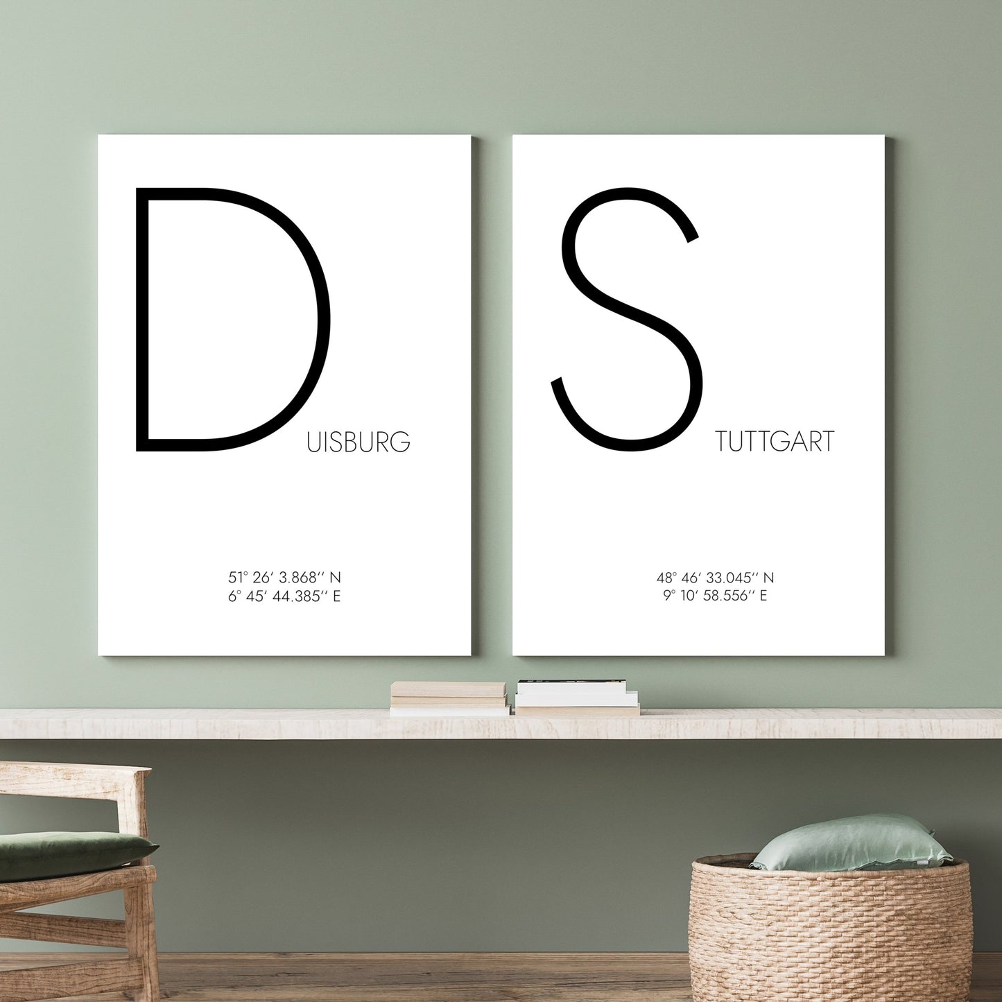 Poster Duisburg Koordinaten #4