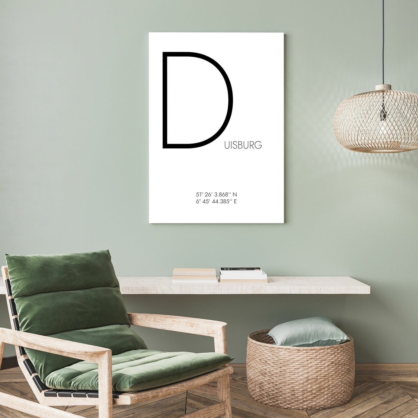 Poster Duisburg Koordinaten #4