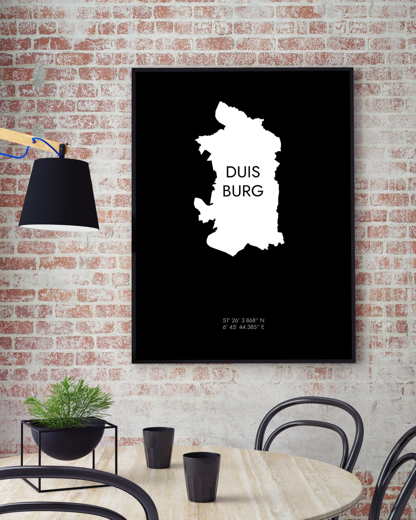 Poster Duisburg Koordinaten #6