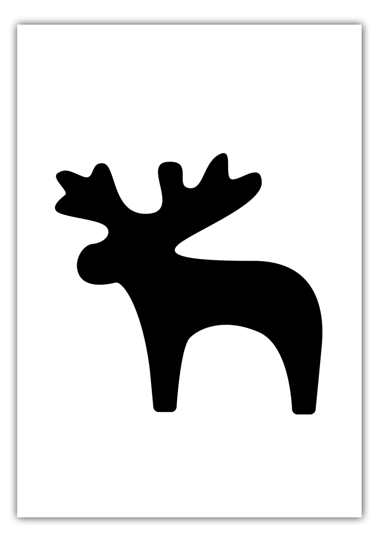 Poster Elch groß