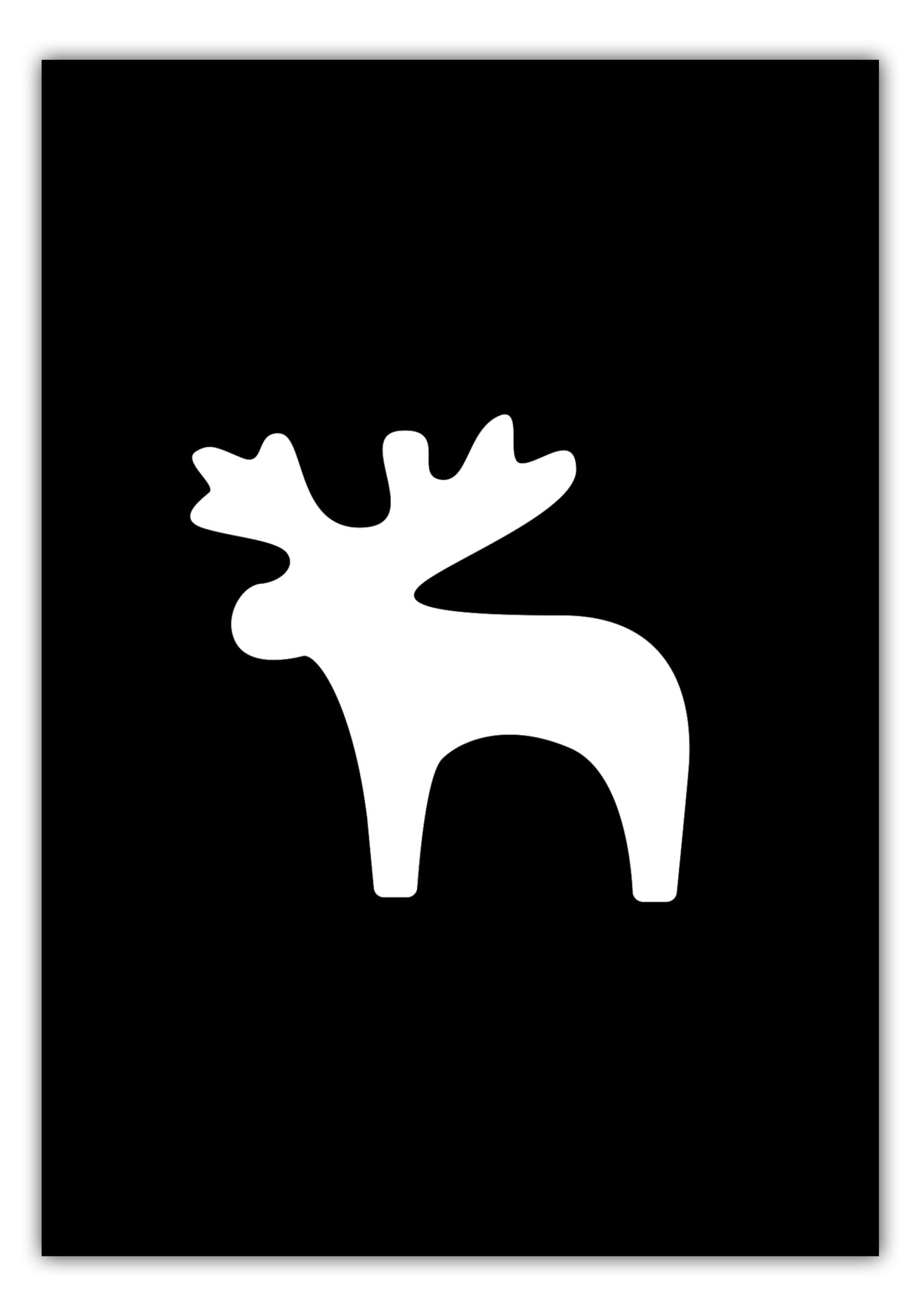 Poster Elch mittel