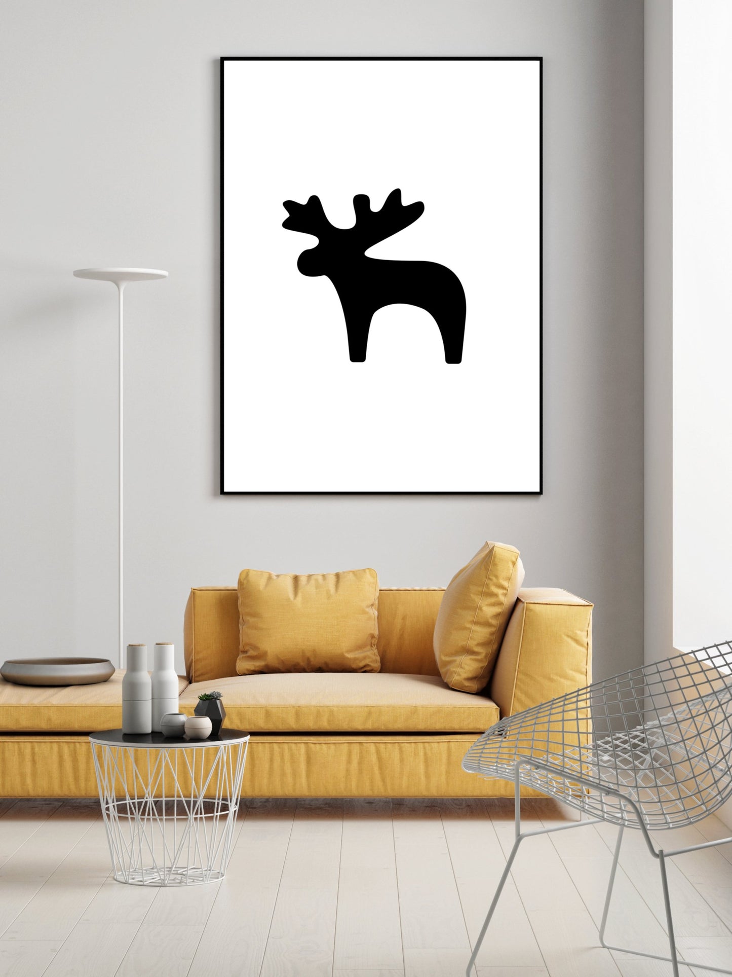 Poster Elch mittel
