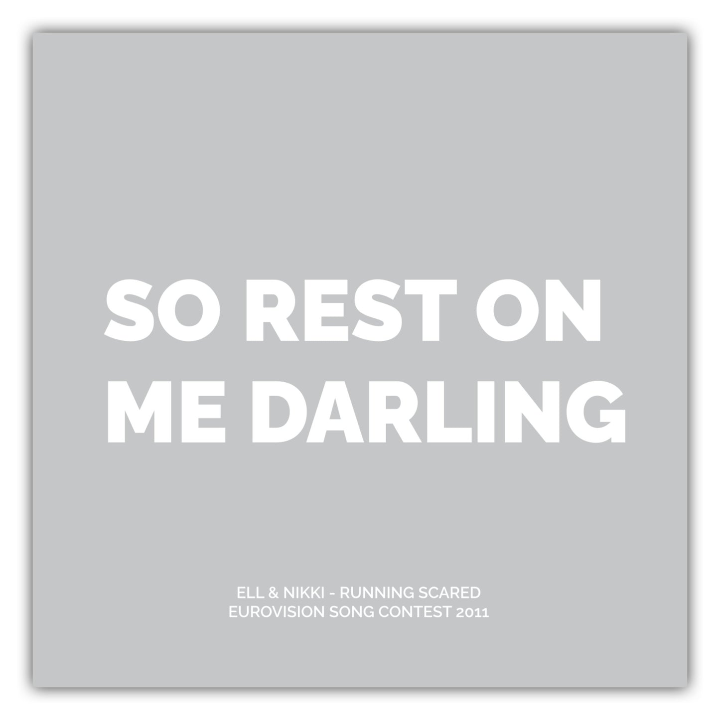 Poster Ell & Nikki - Running Scared (2011)