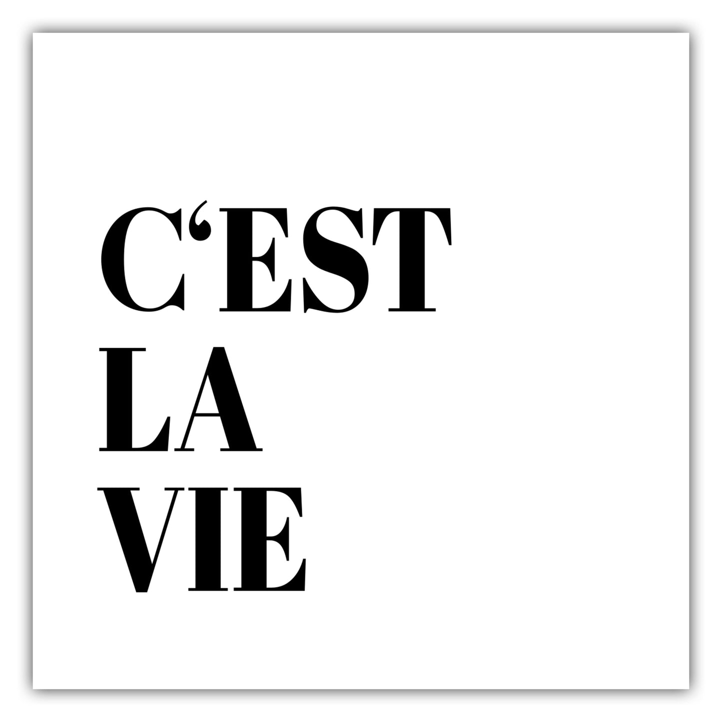 Poster Emily in Paris - Cest La Vie