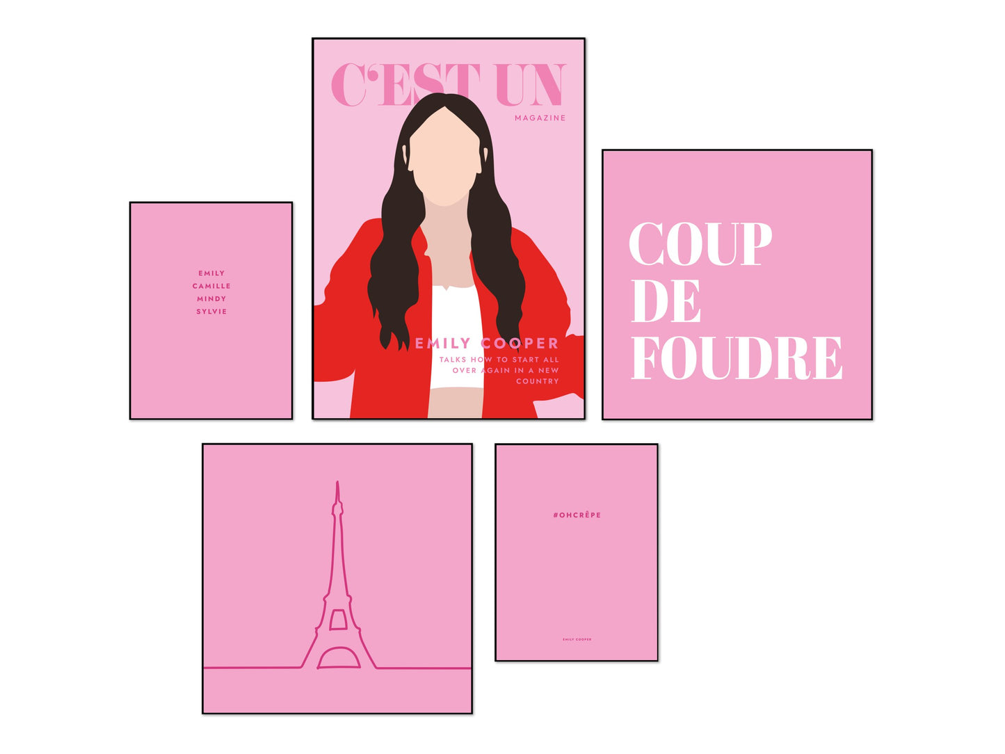 Poster Emily in Paris - Coup De Foudre