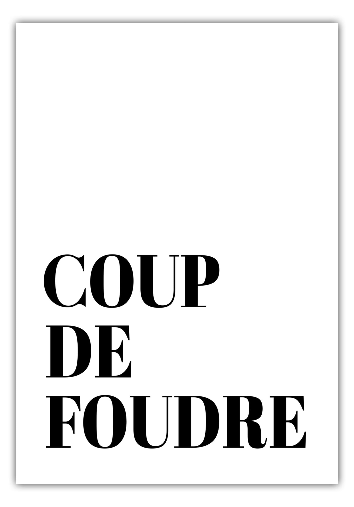 Poster Emily in Paris - Coup De Foudre