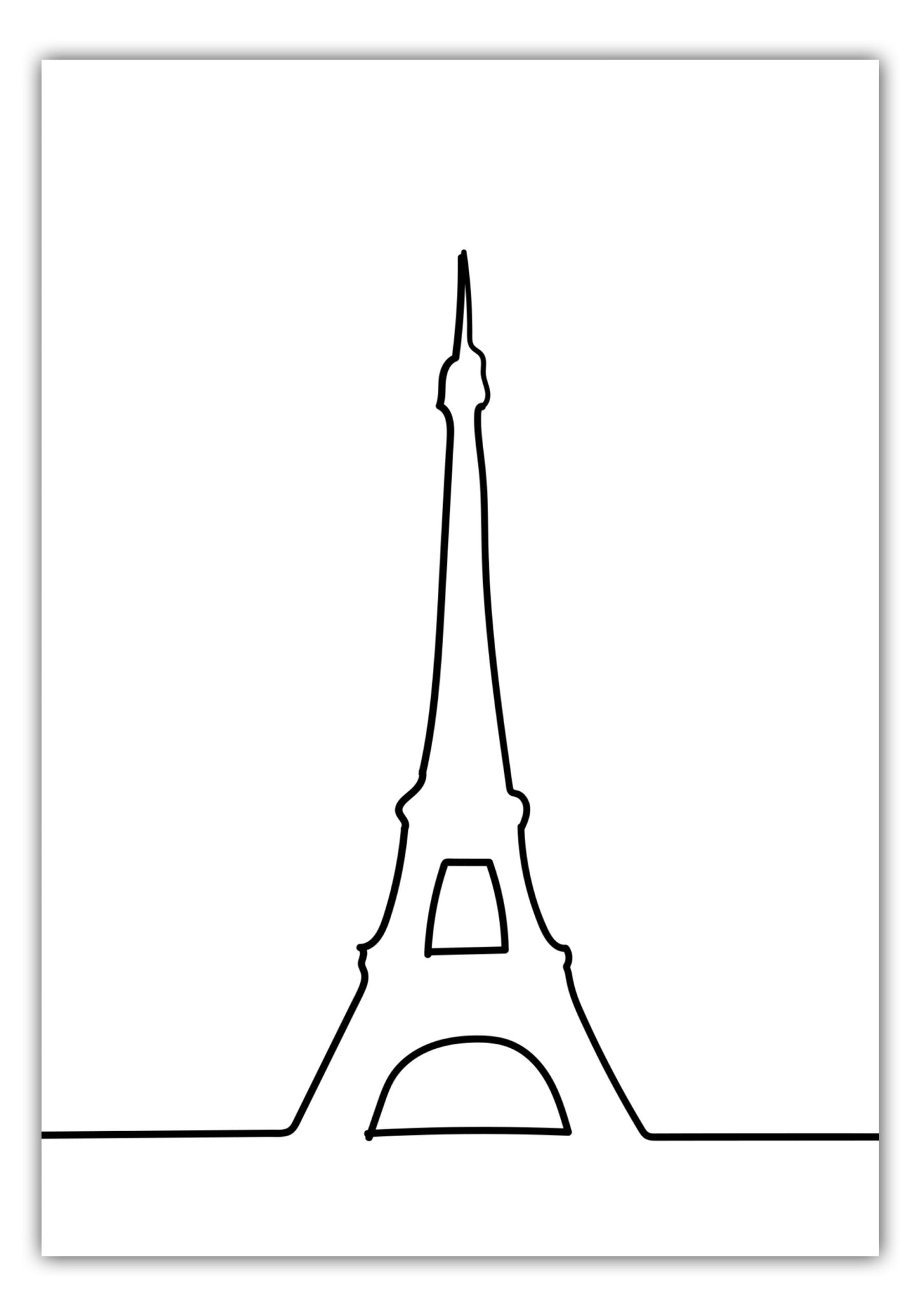 Poster Emily in Paris - Eiffelturm