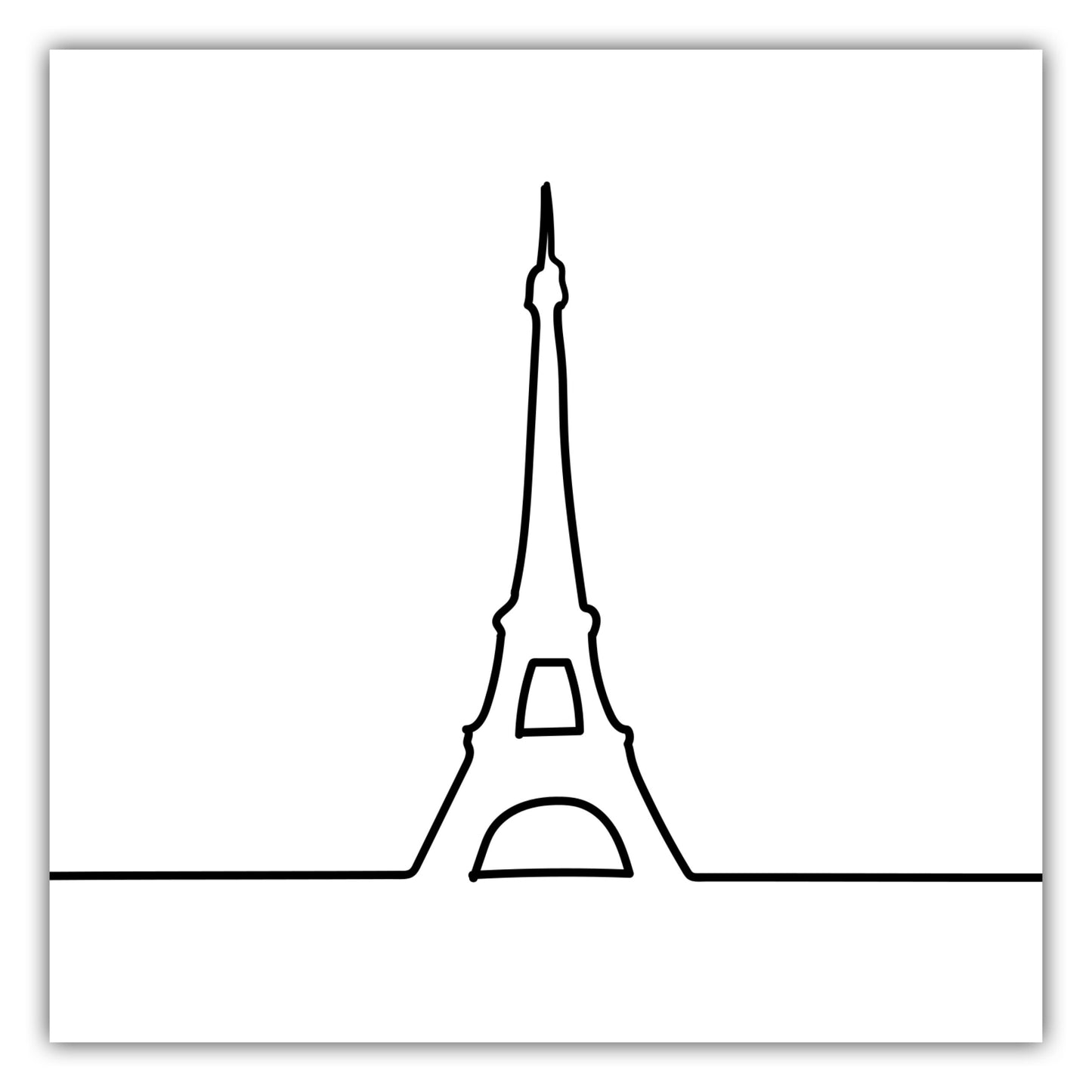 Poster Emily in Paris - Eiffelturm