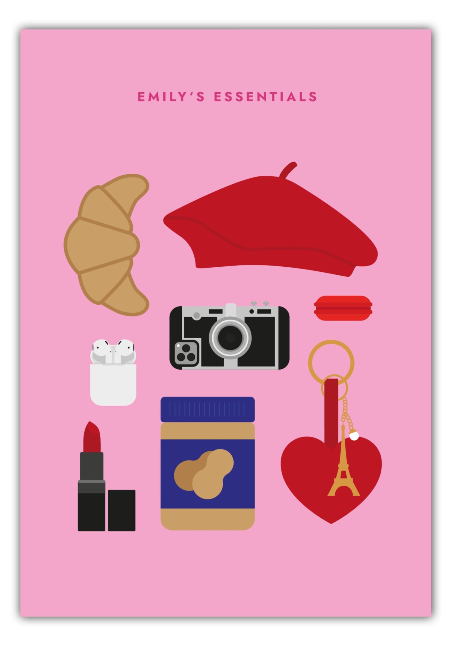 Poster Emily in Paris - Emilys Essentials
