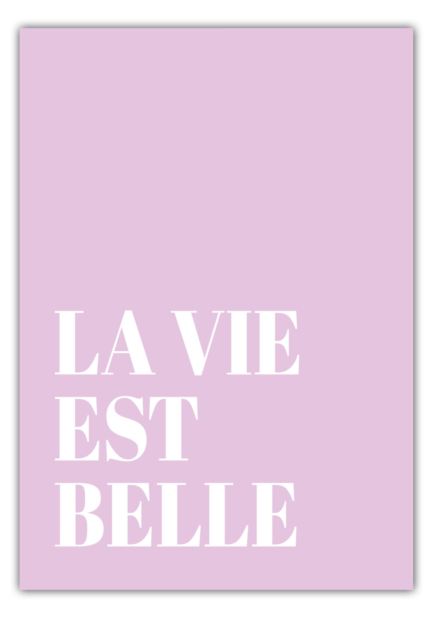 Poster Emily in Paris - La Vie Est Belle