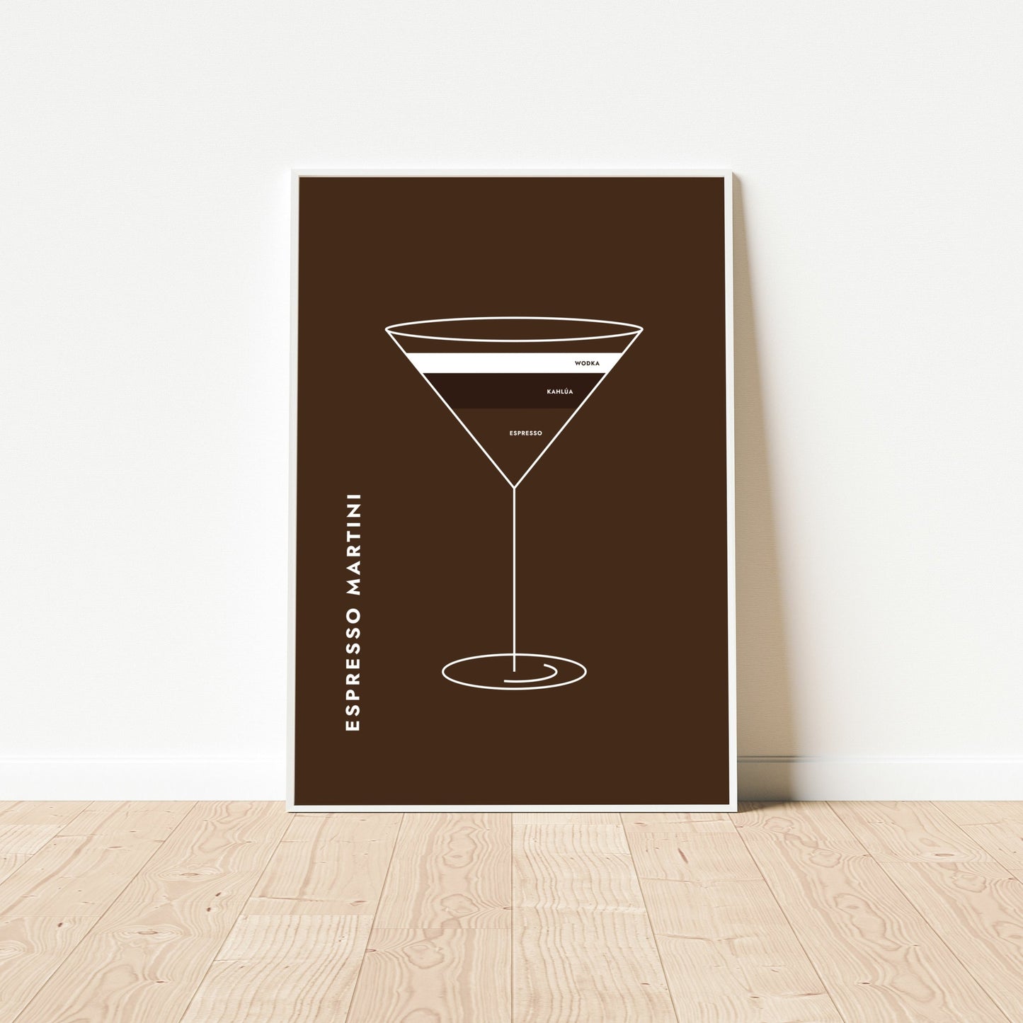 Poster Espresso Martini im Glas