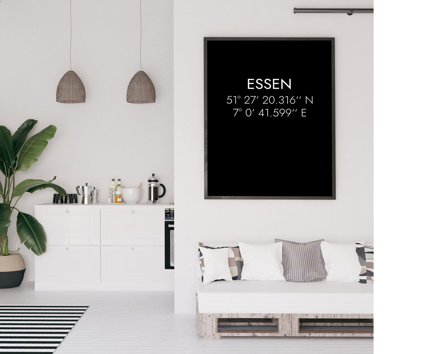 Poster Essen Koordinaten #1