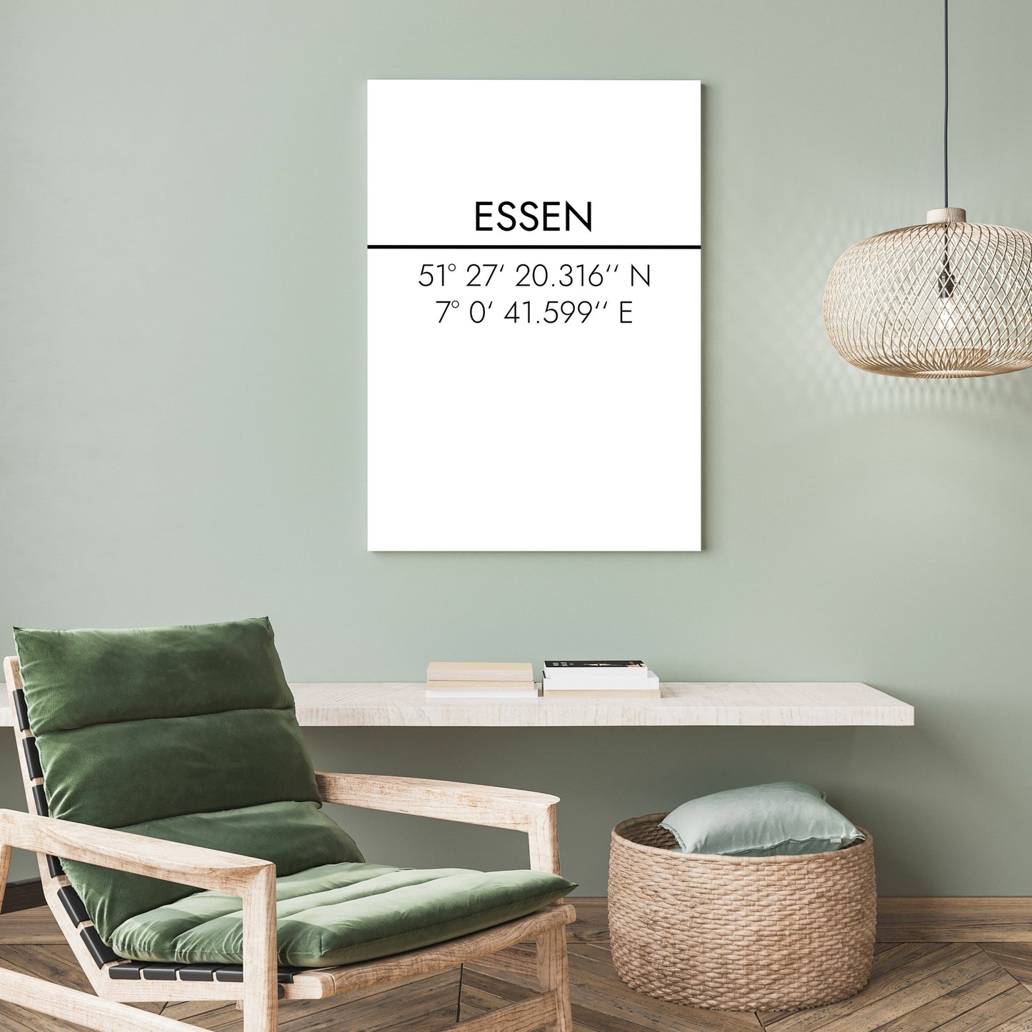 Poster Essen Koordinaten #2