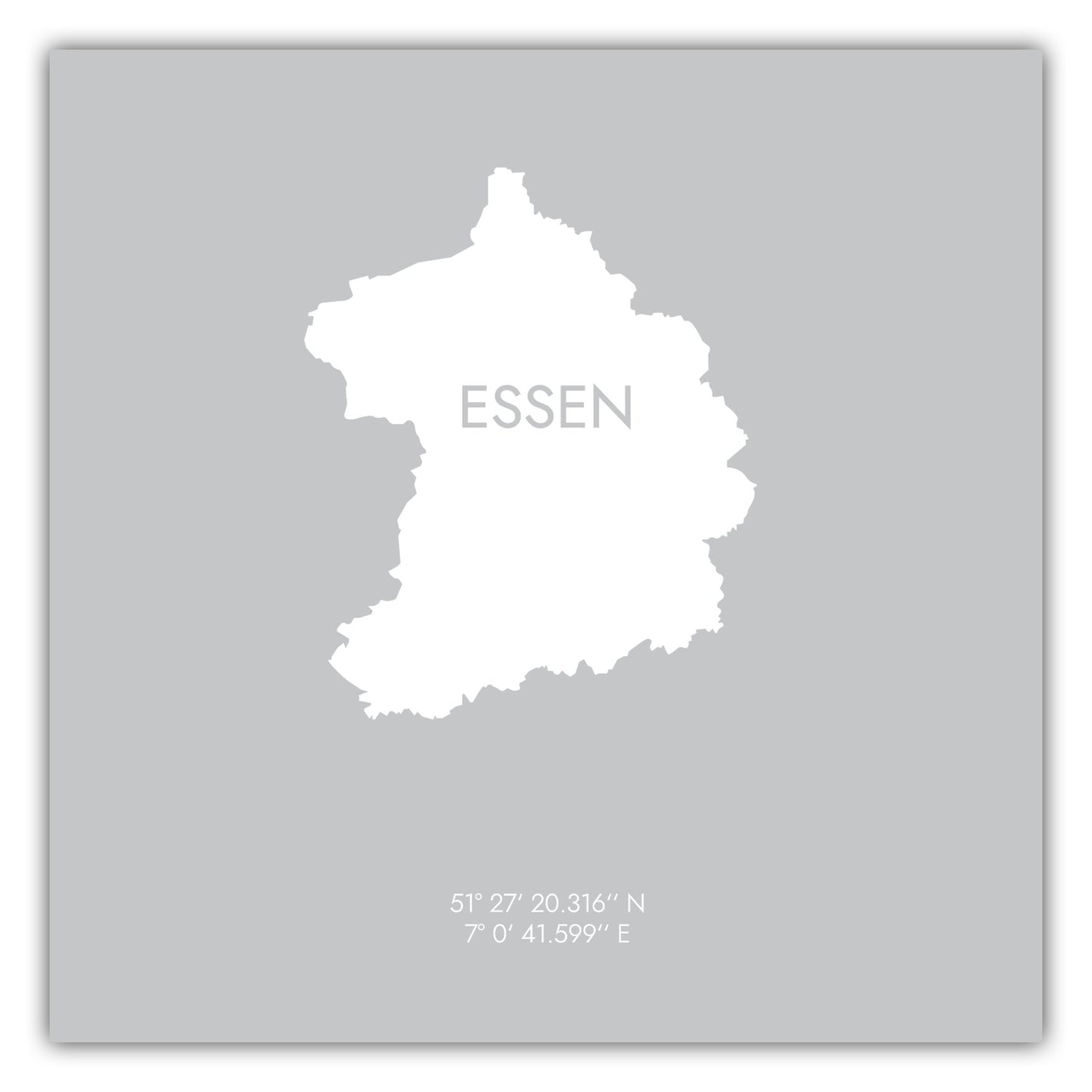 Poster Essen Koordinaten #6