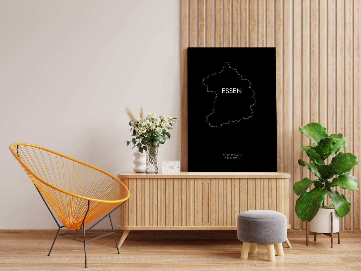 Poster Essen Koordinaten #8