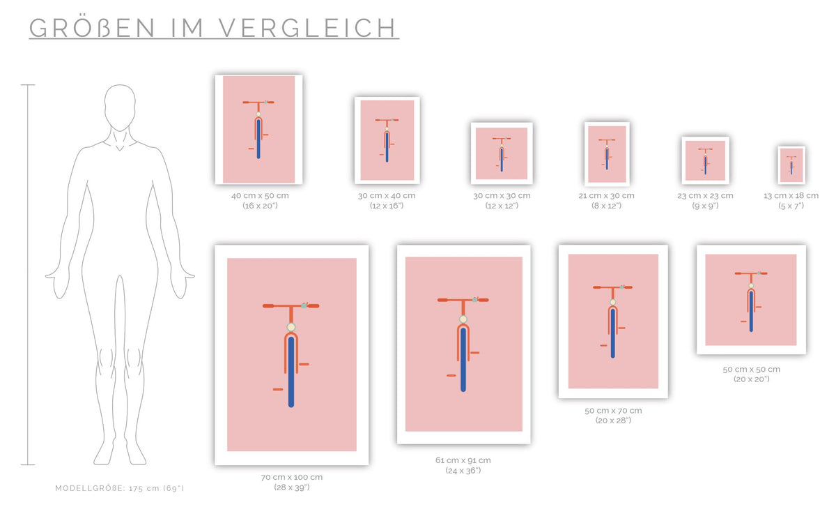 Poster Fahrrad - Dreamy Dutch Collection