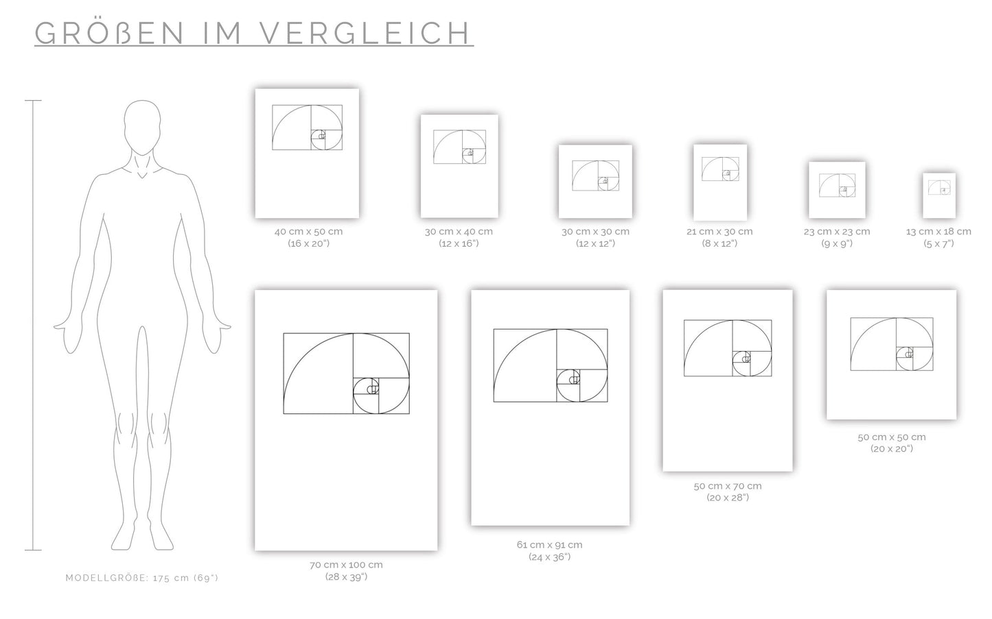 Poster Fibonacci klein
