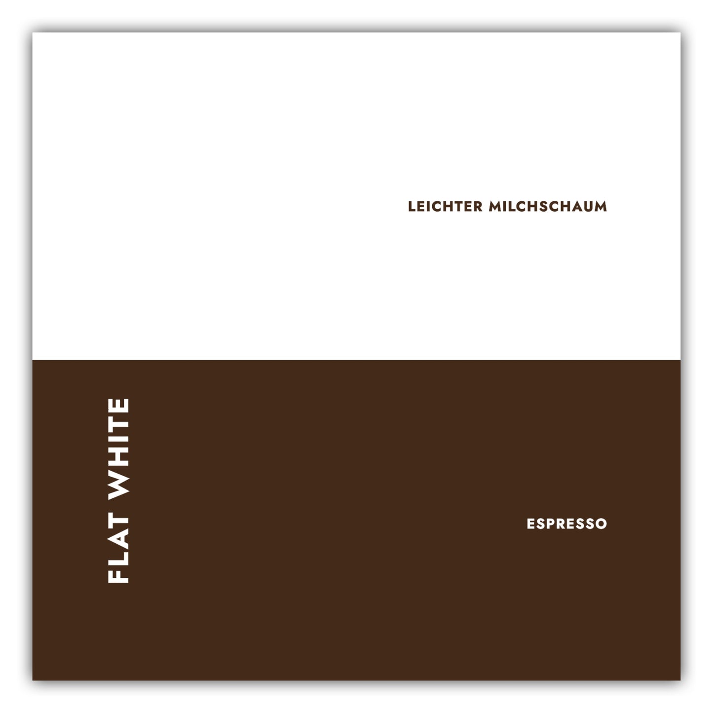 Poster Flat White