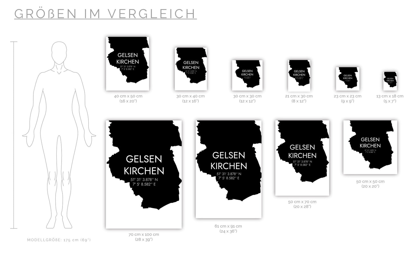 Poster Gelsenkirchen Koordinaten #5