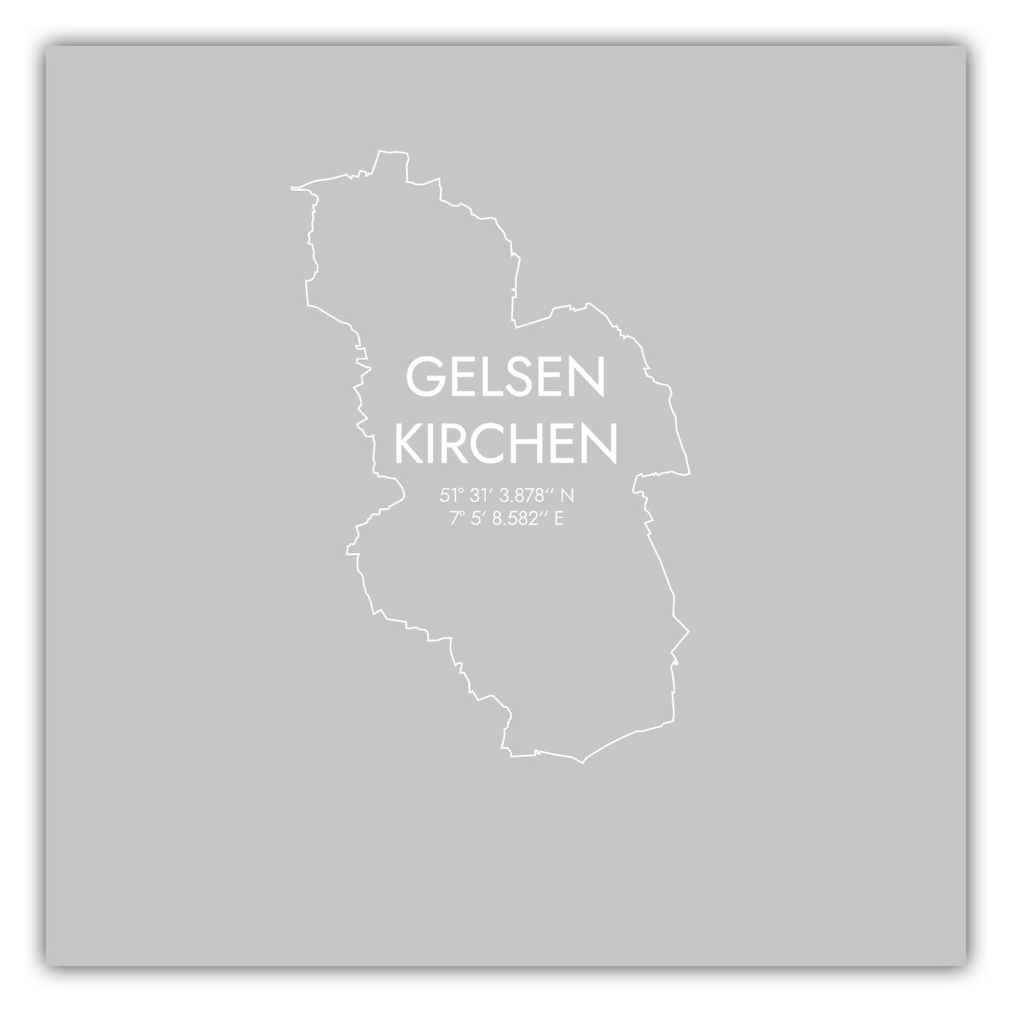 Poster Gelsenkirchen Koordinaten #7