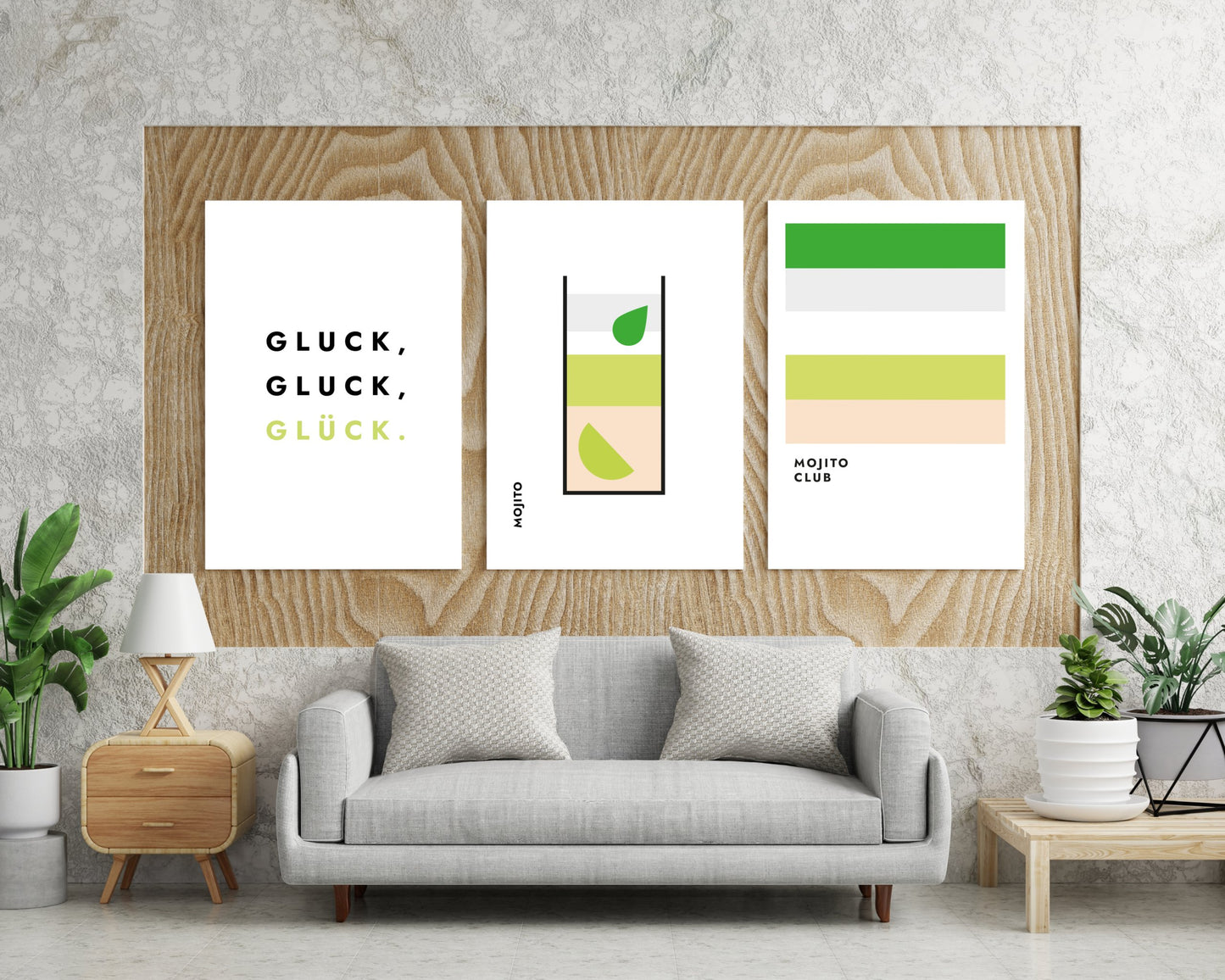 Poster Gluck, Gluck, Glück.