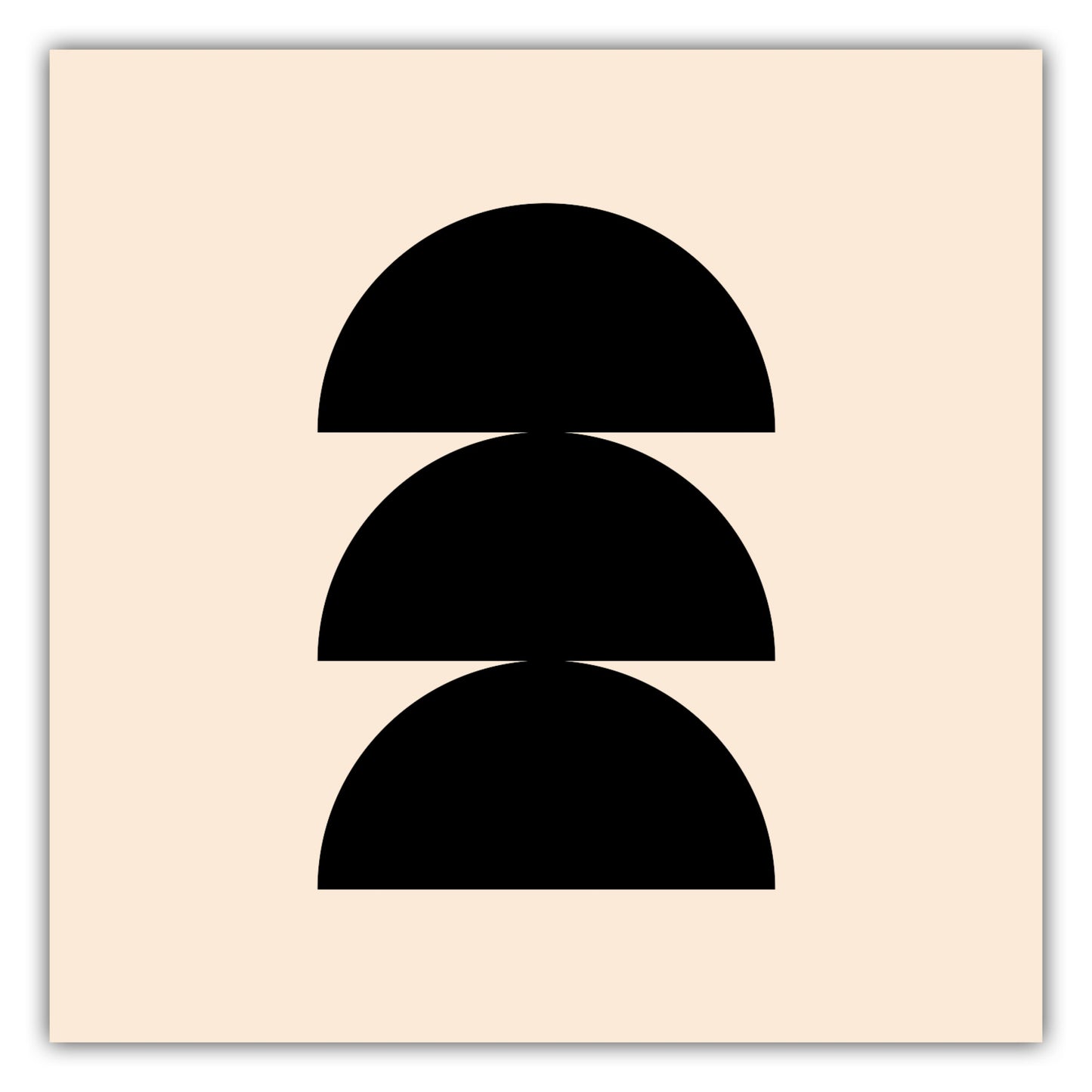 Poster Half Circles - Halbkreise