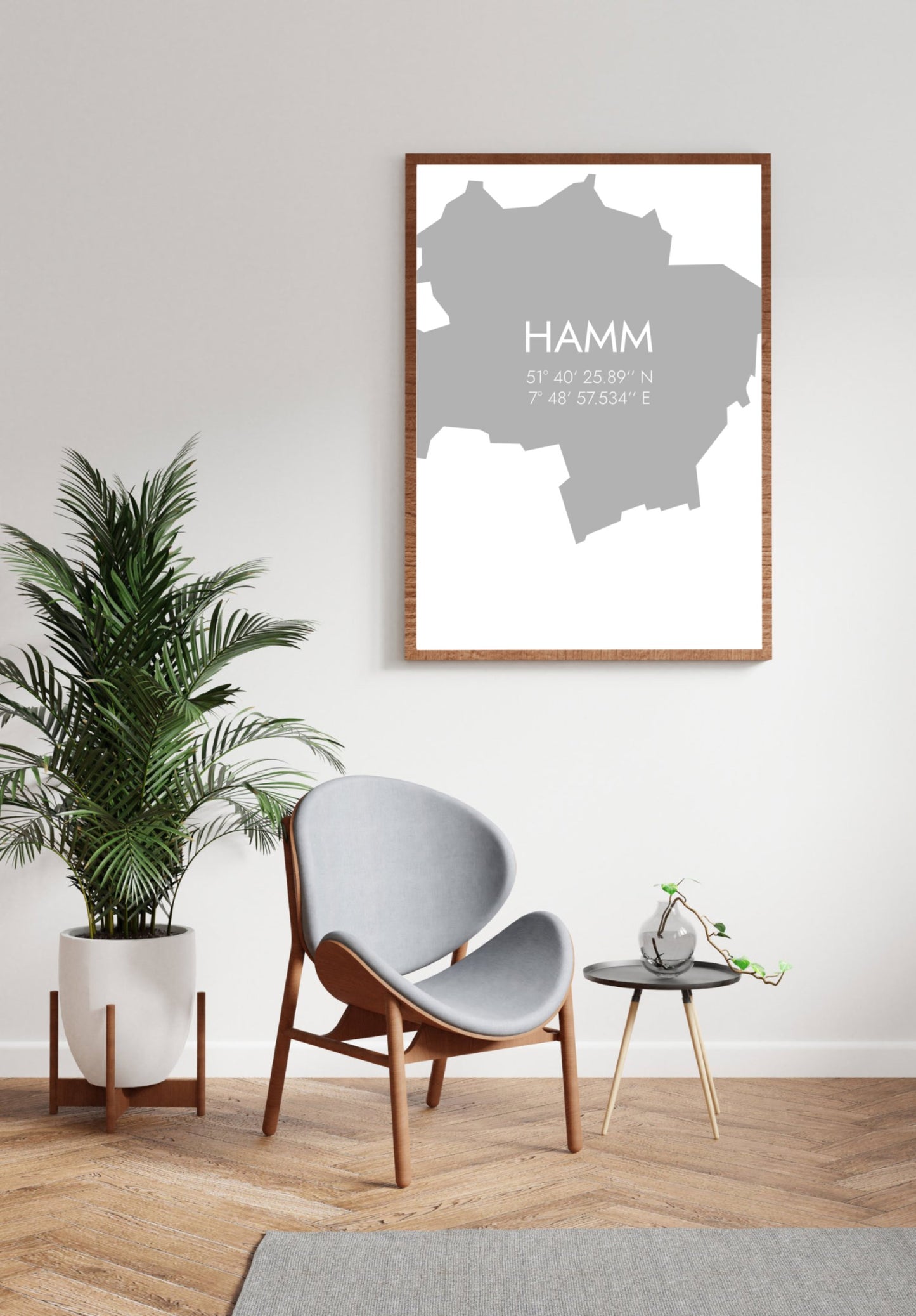 Poster Hamm Koordinaten #5