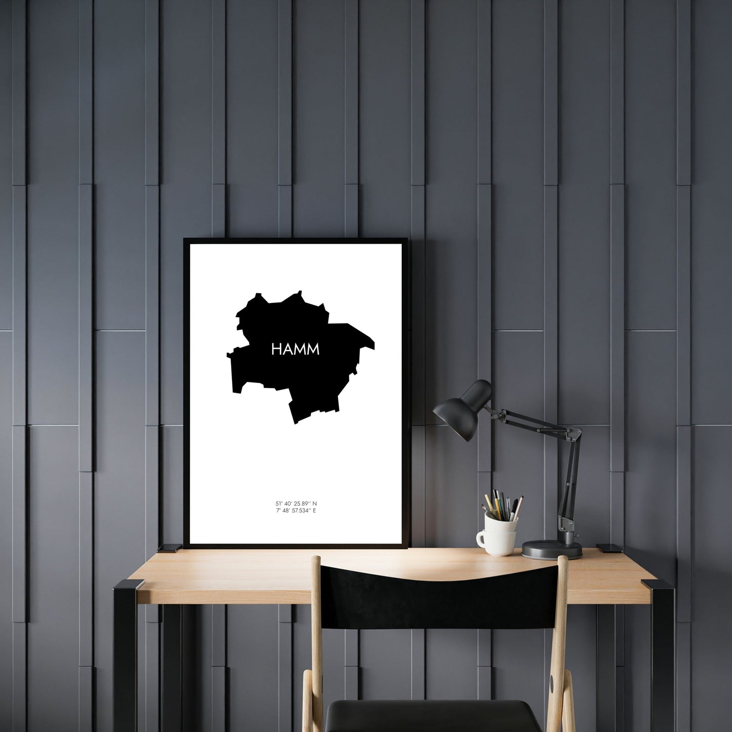 Poster Hamm Koordinaten #6