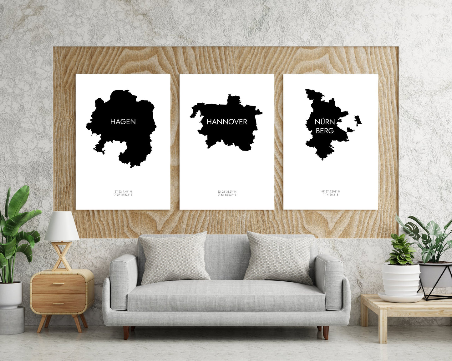 Poster Hannover Koordinaten #6
