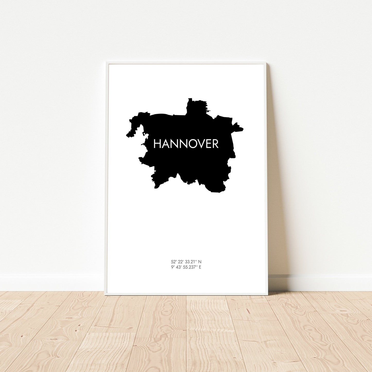 Poster Hannover Koordinaten #6