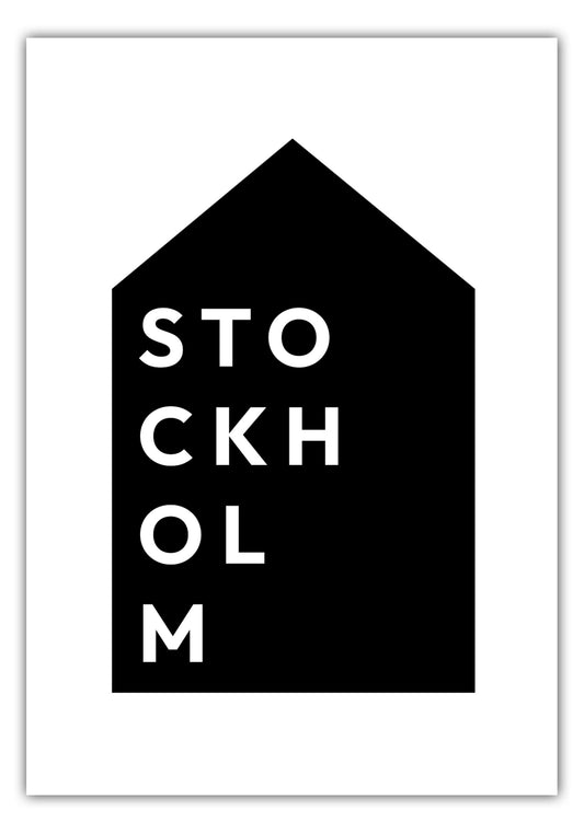 Poster Haus Stockholm