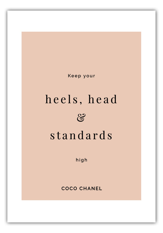 Poster Heels, Head & Standards #2
