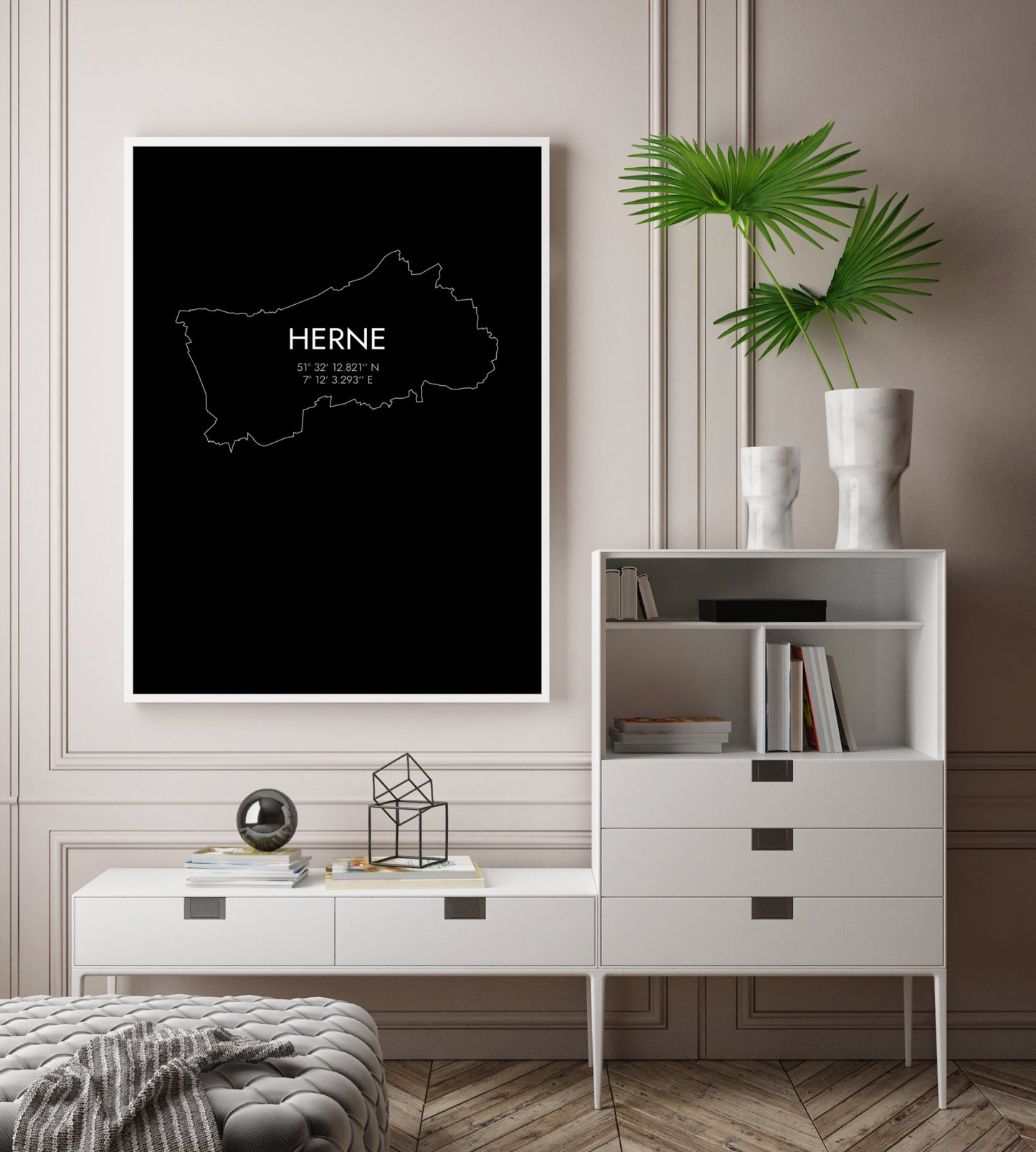 Poster Herne Koordinaten #7