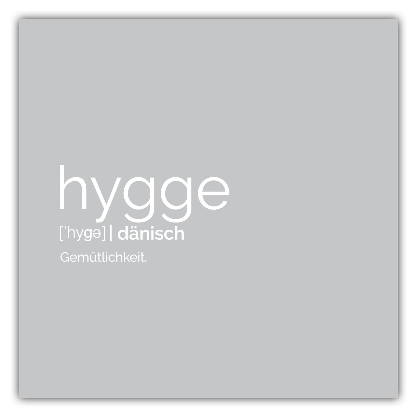 Poster Hygge