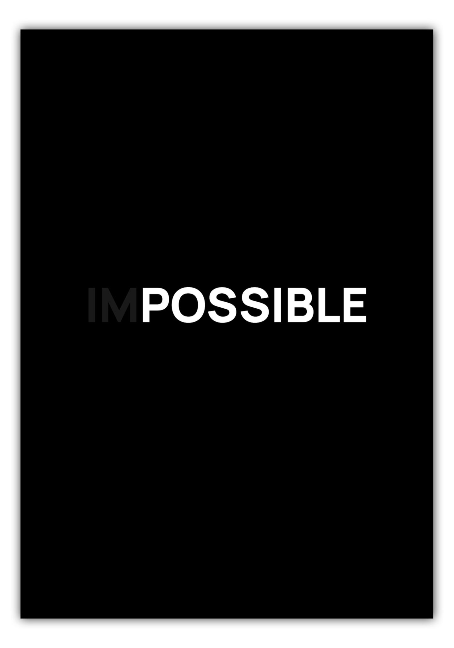 Poster Impossible