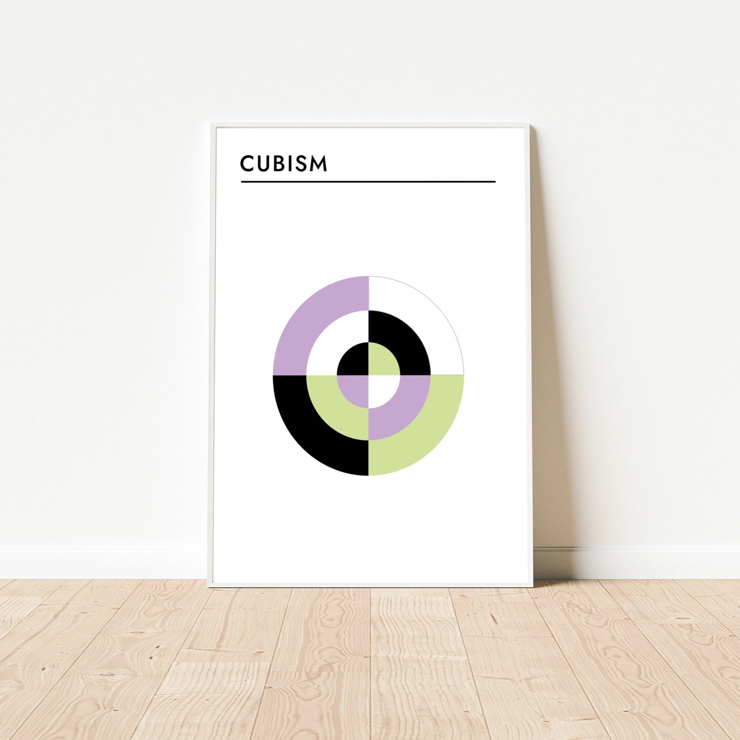 Poster Kunststil - Cubism