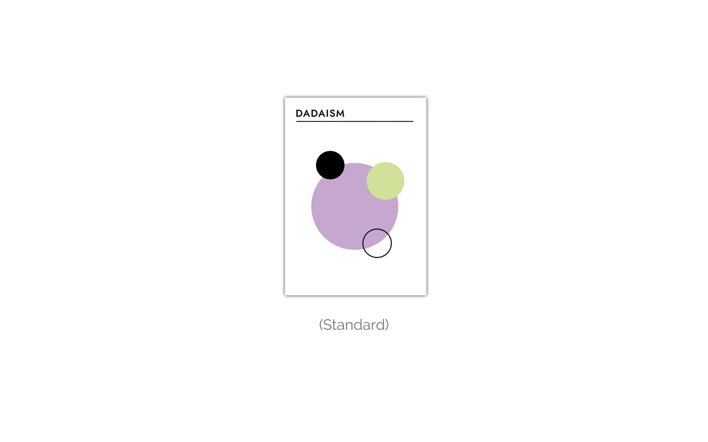 Poster Kunststil - Dadaism