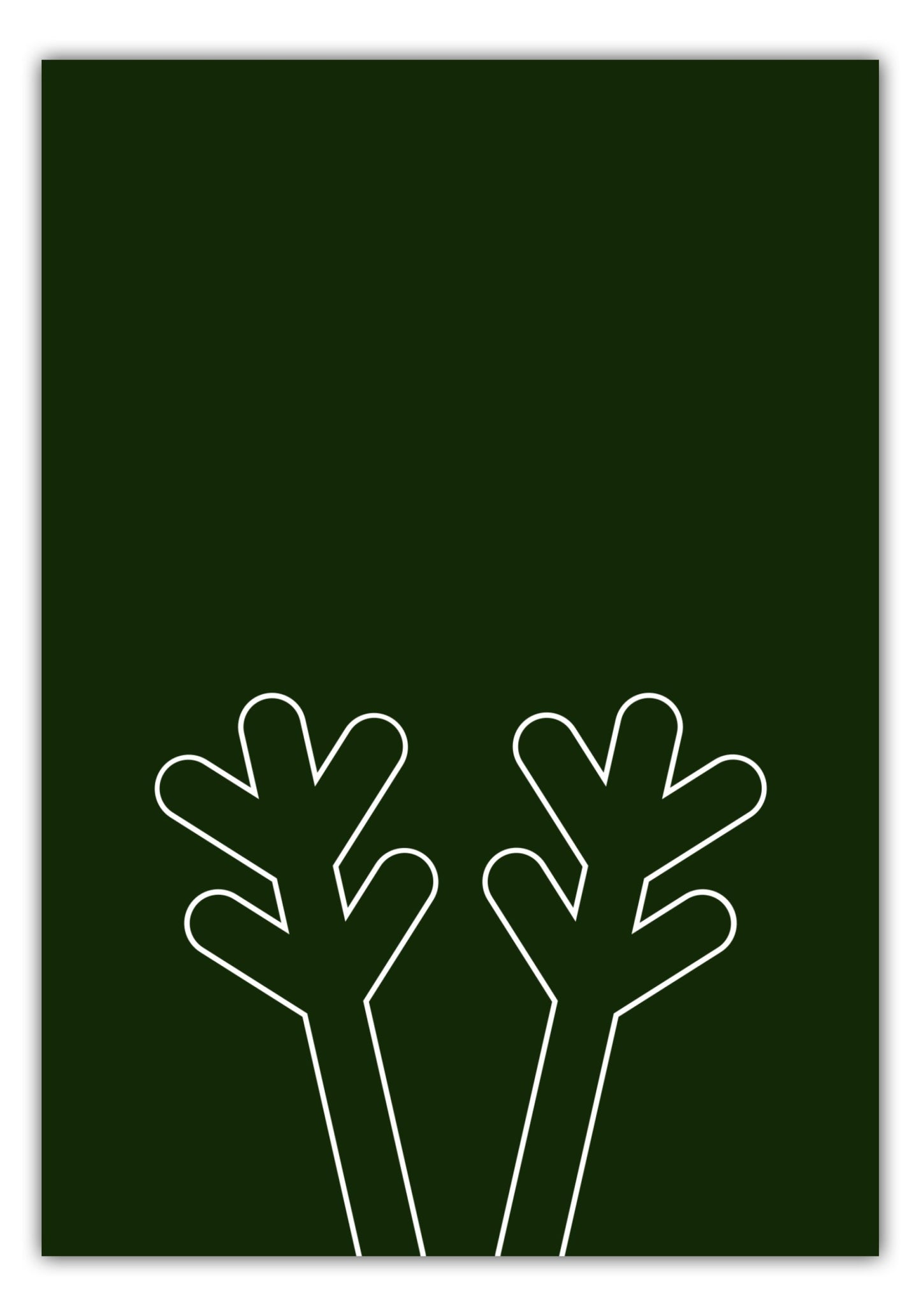 Poster Limited Edition: Geweih