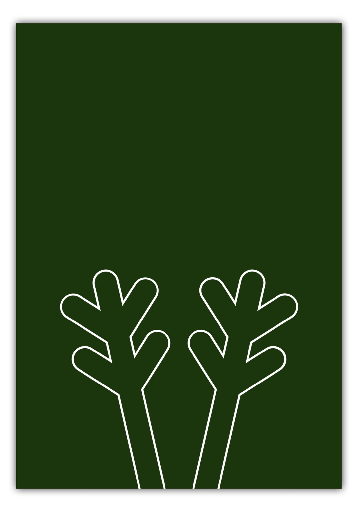 Poster Limited Edition: Geweih