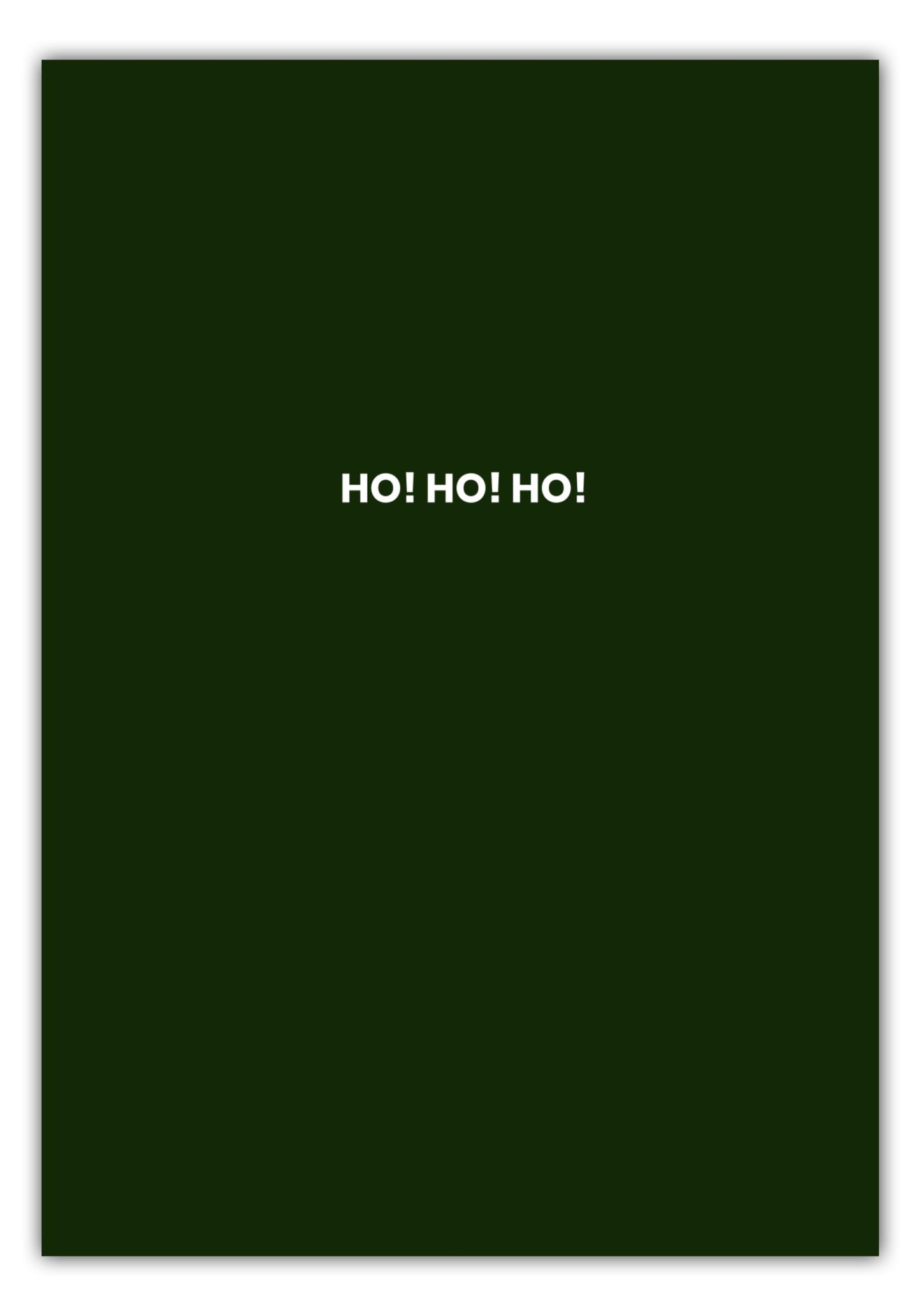 Poster Limited Edition: Ho Ho Ho #2