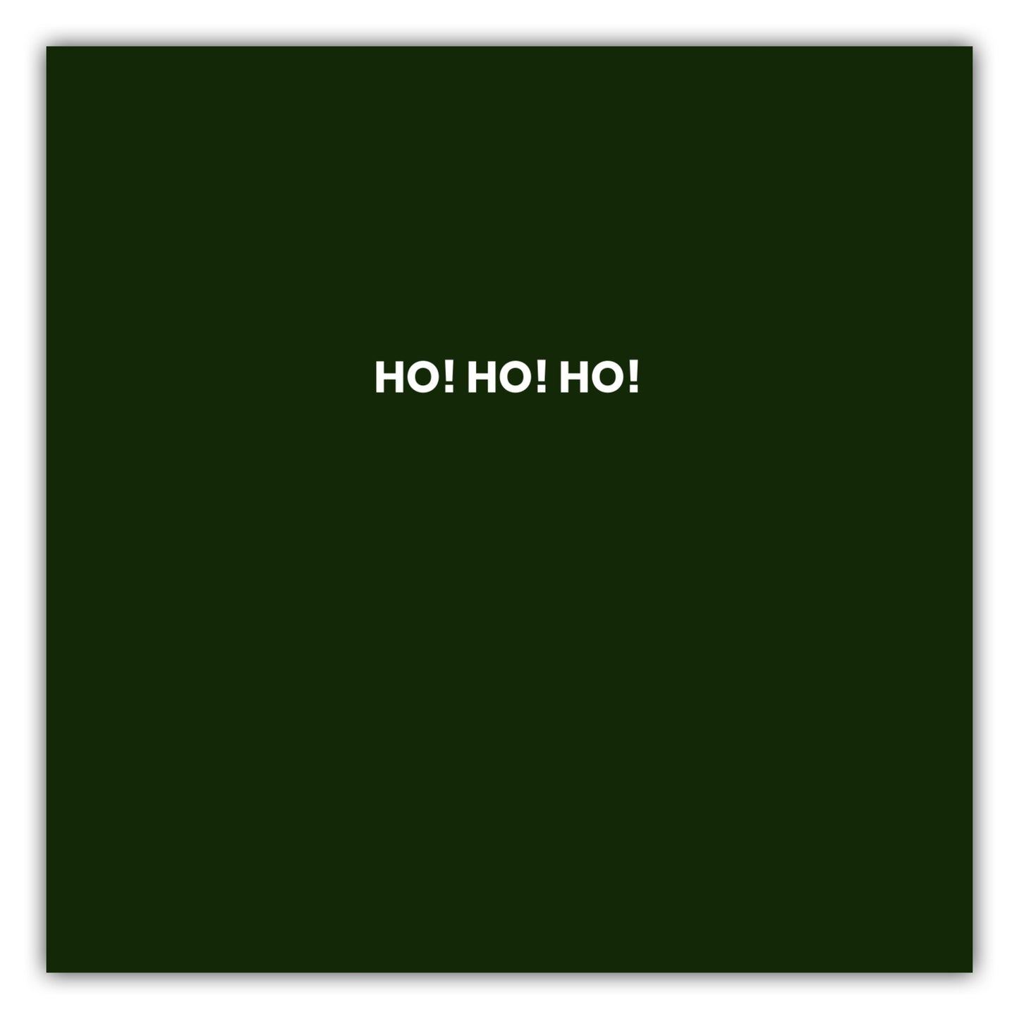 Poster Limited Edition: Ho Ho Ho #2