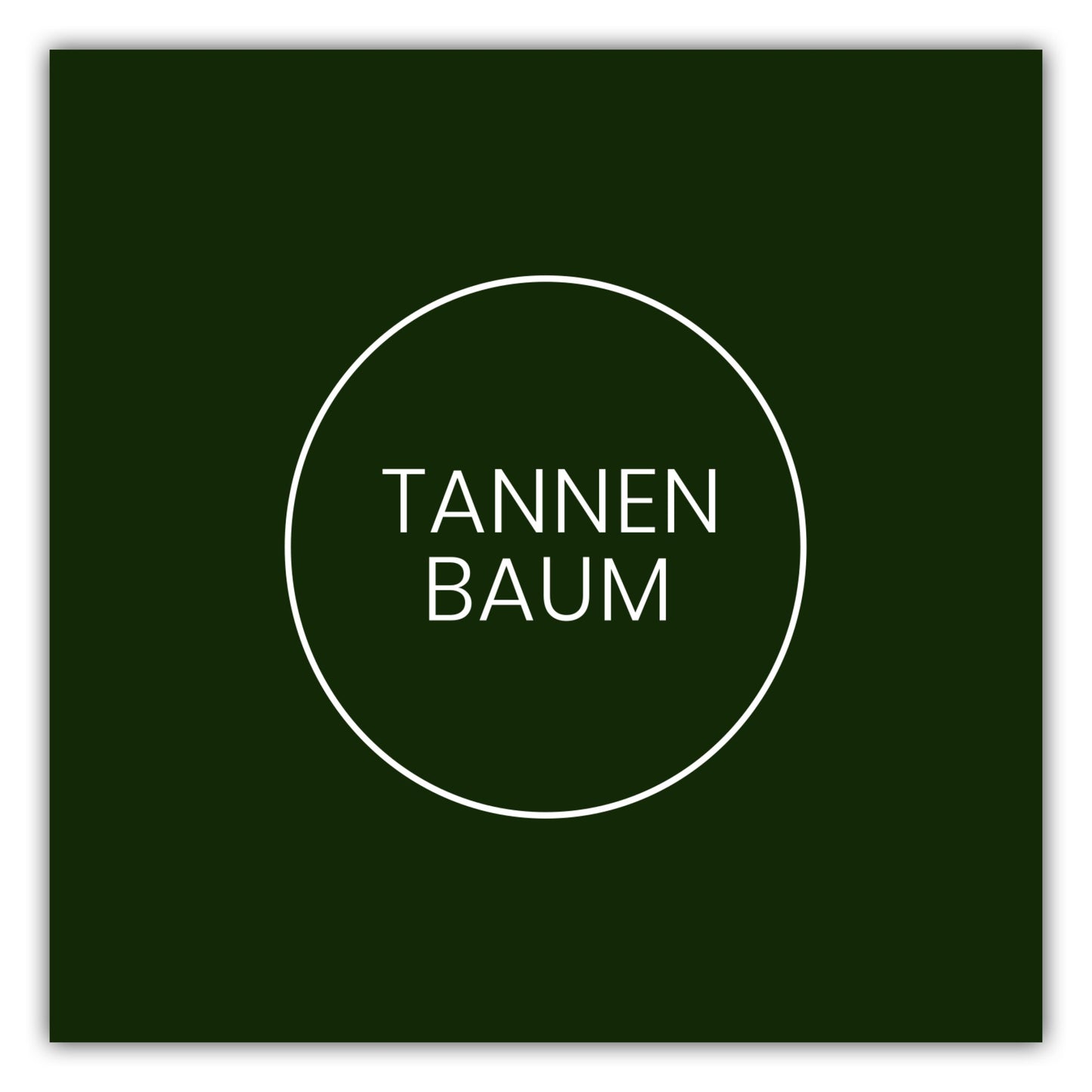 Poster Limited Edition: O Tannenbaum