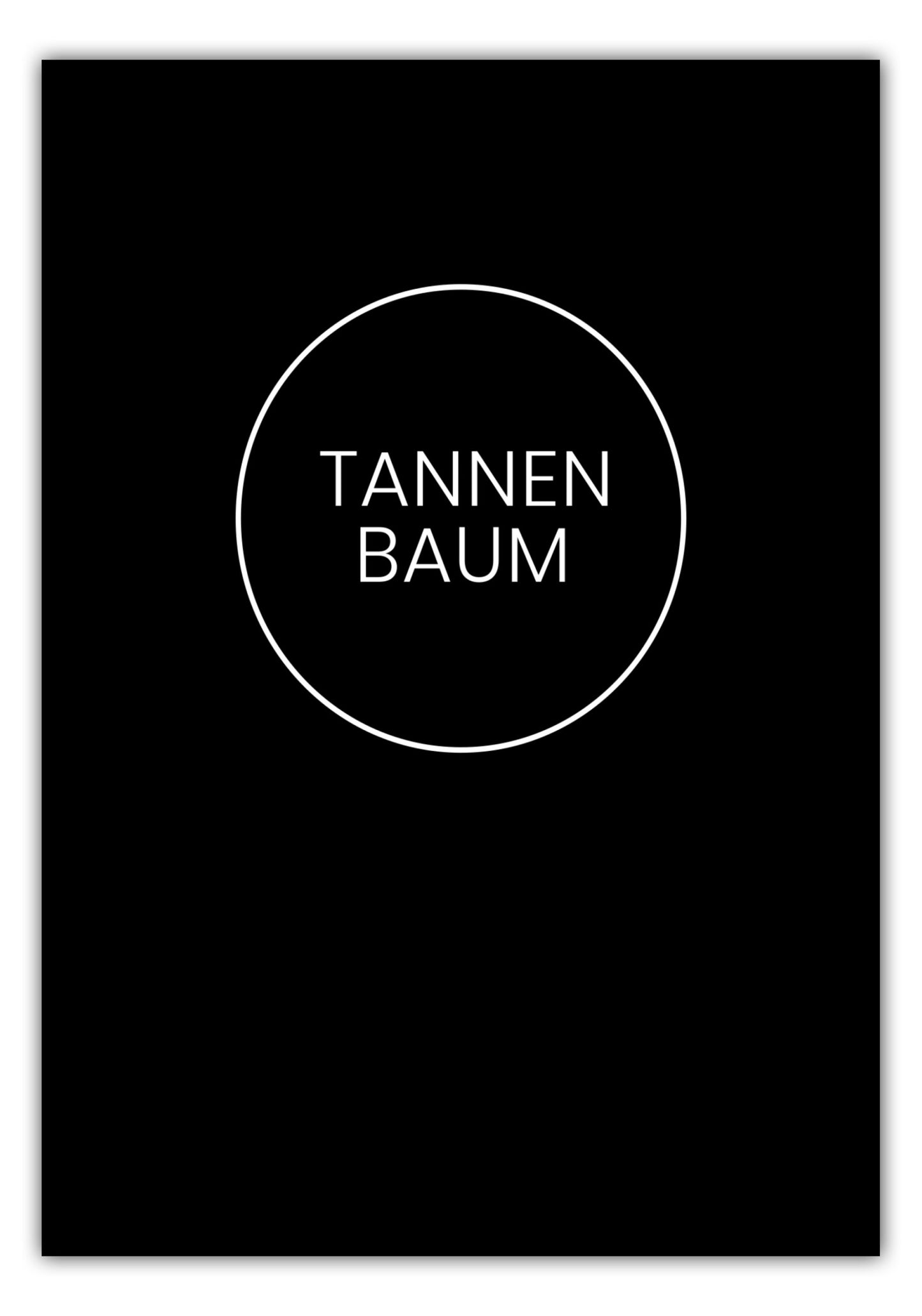 Poster Limited Edition: O Tannenbaum